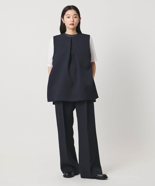 MARW UNITED ARROWS（マルゥ ユナイテッドアローズ）の「＜MARW UNITED ARROWS＞ウエスト ベルト ジレⅡ（ベスト・レディース・ネイビー/ダークグレー/ブラック・FREE）」の6枚目の写真