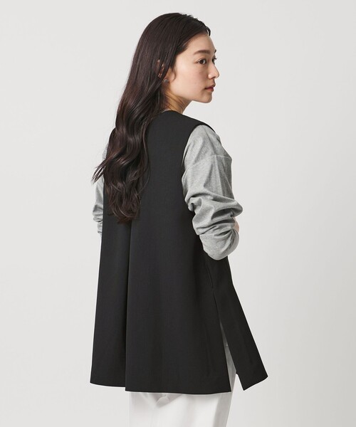 MARW UNITED ARROWS（マルゥ ユナイテッドアローズ）の「＜MARW UNITED ARROWS＞ウエスト ベルト ジレⅡ（ベスト・レディース・ネイビー/ダークグレー/ブラック・FREE）」の7枚目の写真