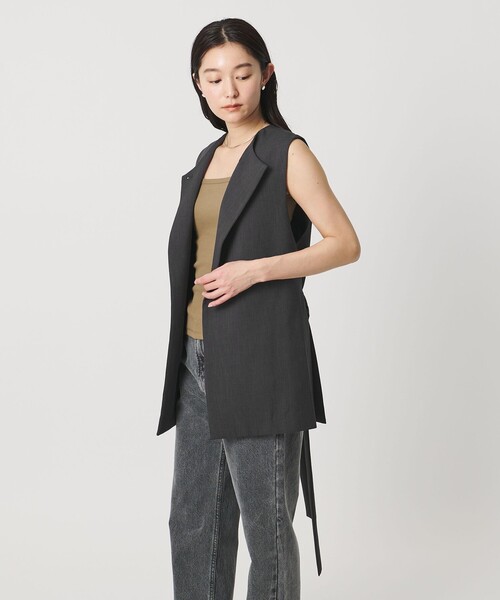 MARW UNITED ARROWS（マルゥ ユナイテッドアローズ）の「＜MARW UNITED ARROWS＞ウエスト ベルト ジレⅡ（ベスト・レディース・ネイビー/ダークグレー/ブラック・FREE）」の10枚目の写真