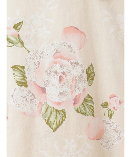 KARL HELMUT（カールヘルム）の「ポワン・ド・ローズプリントシャツブラウス（シャツ/ブラウス・メンズ・ピンク/ブラック/アクア/キナリ・MEDIUM/LARGE）」の14枚目の写真