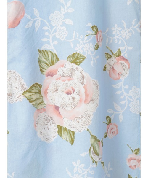 KARL HELMUT（カールヘルム）の「ポワン・ド・ローズプリントシャツブラウス（シャツ/ブラウス・メンズ・ピンク/ブラック/アクア/キナリ・MEDIUM/LARGE）」の15枚目の写真