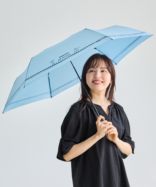 セール】【晴雨兼用】軽量 UVカット PEANUTS スヌーピー 折りたたみ傘