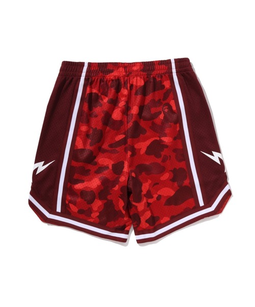 A BATHING APE(アベイシングエイプ)の「COLOR CAMO MESH RELAXED FIT SHORTS(その他パンツ・メンズ・グリーン/パープル・SMALL/LARGE/X-LARGE/MEDIUM/XX-LARGE)」の5枚目の写真