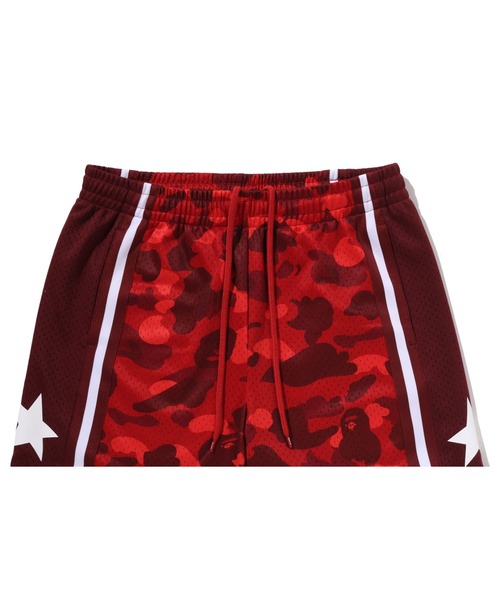 A BATHING APE(アベイシングエイプ)の「COLOR CAMO MESH RELAXED FIT SHORTS(その他パンツ・メンズ・グリーン/パープル・SMALL/LARGE/X-LARGE/MEDIUM/XX-LARGE)」の11枚目の写真