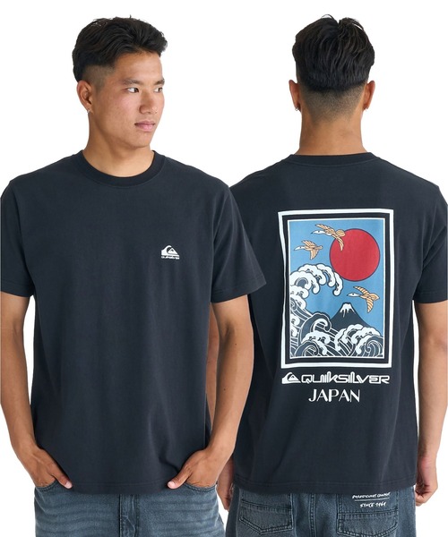Quiksilver(クイックシルバー)の「QUIKSILVER メンズ QS JP REGION ST Tシャツ 【2026年春夏モデル】(Tシャツ/カットソー・メンズ・ブラック/ピンク/ホワイト/イエロー・X-LARGE/LARGE/MEDIUM)」の2枚目の写真