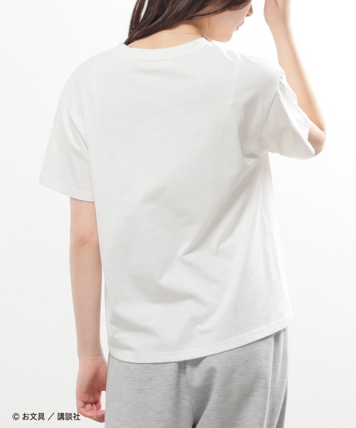 Honeys(ハニーズ)の「お文具といっしょ/Tシャツ(Tシャツ/カットソー・キッズ・ホワイト/レッド/スミクロ/サックスブルー・150cm/L/M/S)」の6枚目の写真