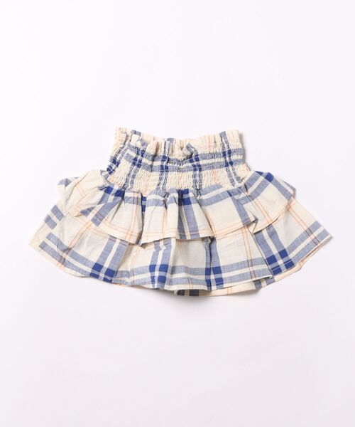 BOBO CHOSES(ボボショーズ)の「Fun Tartan woven skirt(スカート・キッズ・オフホワイト・2-3YEAR/4-5YEAR/6-7YEAR)」の3枚目の写真