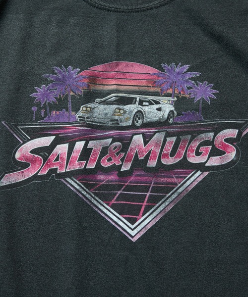 SALT&MUGS(ソルトアンドマグス)の「LA Vice(Tシャツ/カットソー・メンズ・ホワイト/ブラック・SMALL/MEDIUM/LARGE/X-LARGE)」の6枚目の写真
