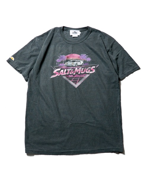 SALT&MUGS(ソルトアンドマグス)の「LA Vice(Tシャツ/カットソー・メンズ・ホワイト/ブラック・SMALL/MEDIUM/LARGE/X-LARGE)」の3枚目の写真