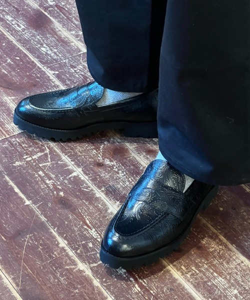 KENFORD(ケンフォード)の「【KENFORD】TANK SOLE LOAFERS タンクソールローファー(ローファー・メンズ・ブラック・27.5/27/26.5/26)」の5枚目の写真