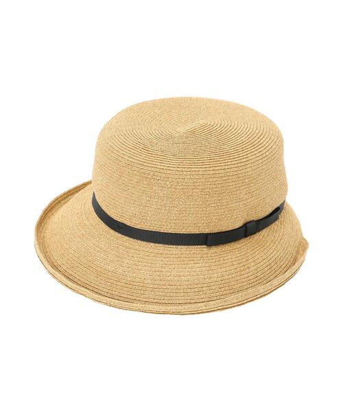 Samansa Mos2（サマンサ モスモス）の「ブレードハット（ハット・レディース・ベージュ/ブラウン・F）」の2枚目の写真