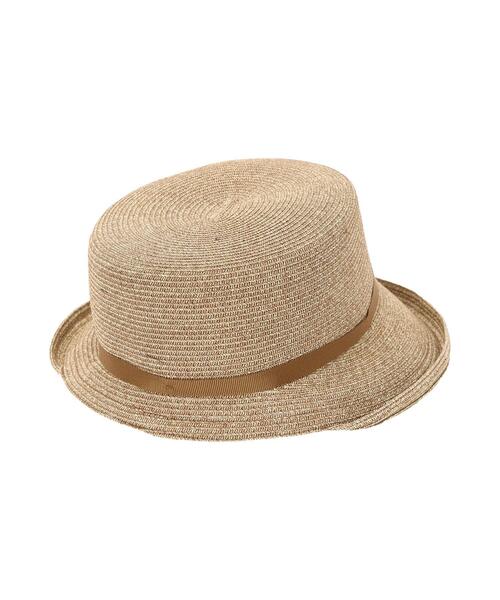 Samansa Mos2（サマンサ モスモス）の「ブレードハット（ハット・レディース・ベージュ/ブラウン・F）」の4枚目の写真