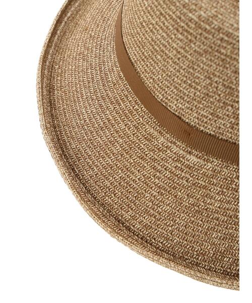 Samansa Mos2（サマンサ モスモス）の「ブレードハット（ハット・レディース・ベージュ/ブラウン・F）」の7枚目の写真