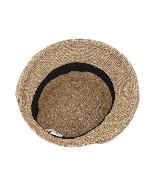 Samansa Mos2（サマンサ モスモス）の「ブレードハット（ハット・レディース・ベージュ/ブラウン・F）」の8枚目の写真
