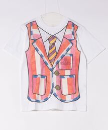 ｵｰｶﾞﾆｯｸｺｯﾄﾝｶﾉｺ前開きﾎﾟﾛﾄｯﾌﾟ（Tシャツ/カットソー）｜Vivienne