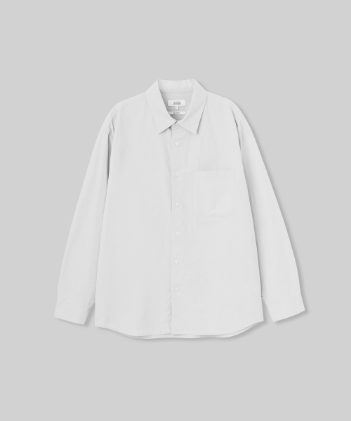 MUSINSA STANDARD（ムシンサスタンダード）の「リラックスドリネンブレンドシャツ[ホワイト]（シャツ/ブラウス・メンズ・その他・2XL/X-LARGE/MEDIUM/LARGE/SMALL）」の7枚目の写真