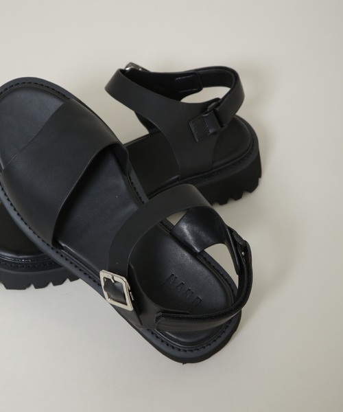 NANO universe（ナノユニバース）の「スタンダードストラップサンダル（サンダル・メンズ・ブラック・L/M/S）」の6枚目の写真