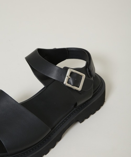 NANO universe（ナノユニバース）の「スタンダードストラップサンダル（サンダル・メンズ・ブラック・L/M/S）」の5枚目の写真