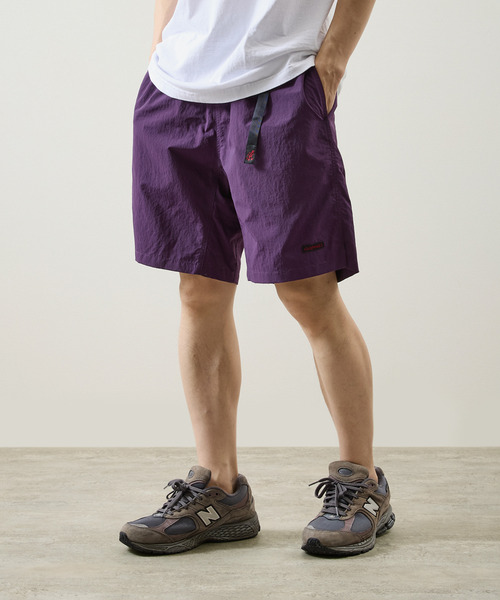 Gramicci(グラミチ)の「GRAMICCI グラミチ / NYLON PACKABLE G-SHORT ナイロンパッカブルGショーツ 撥水 海対応 / G6SM-P082(その他パンツ・メンズ・ベージュ/チョコ/ダークパープル/ブラック/オリーブ/ネイビー/ダークグレー・X-LARGE/LARGE/MEDIUM/SMALL)」の7枚目の写真