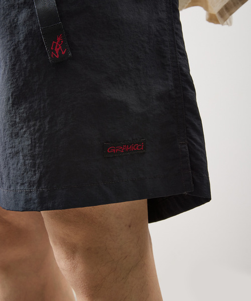 Gramicci(グラミチ)の「GRAMICCI グラミチ / NYLON PACKABLE G-SHORT ナイロンパッカブルGショーツ 撥水 海対応 / G6SM-P082(その他パンツ・メンズ・ベージュ/チョコ/ダークパープル/ブラック/オリーブ/ネイビー/ダークグレー・X-LARGE/LARGE/MEDIUM/SMALL)」の9枚目の写真