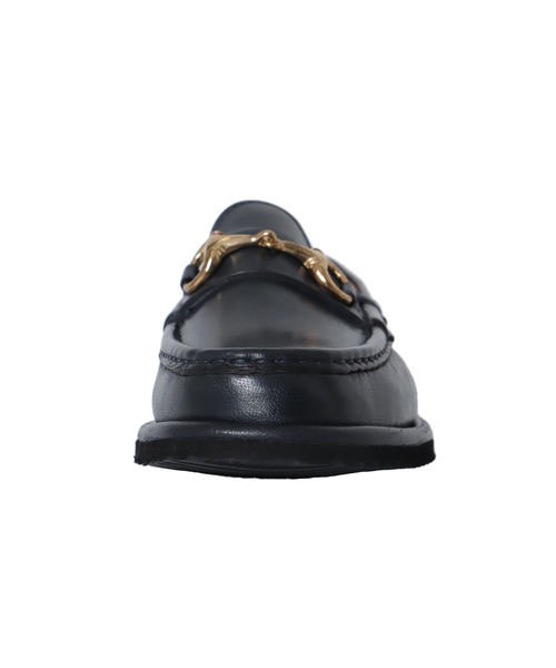 CORSO ROMA，9（コルソローマ）の「CORSO ROMA，9 / vibram sole bit loafers(コルソ ローマ ビブラムソールビットローファー DORA MGO)（ローファー・レディース・ブラウン/ネイビー・36/37）」の6枚目の写真