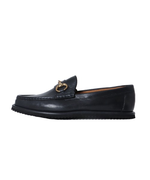 CORSO ROMA，9（コルソローマ）の「CORSO ROMA，9 / vibram sole bit loafers(コルソ ローマ ビブラムソールビットローファー DORA MGO)（ローファー・レディース・ブラウン/ネイビー・36/37）」の7枚目の写真