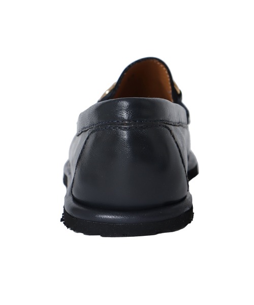 CORSO ROMA，9（コルソローマ）の「CORSO ROMA，9 / vibram sole bit loafers(コルソ ローマ ビブラムソールビットローファー DORA MGO)（ローファー・レディース・ブラウン/ネイビー・36/37）」の8枚目の写真