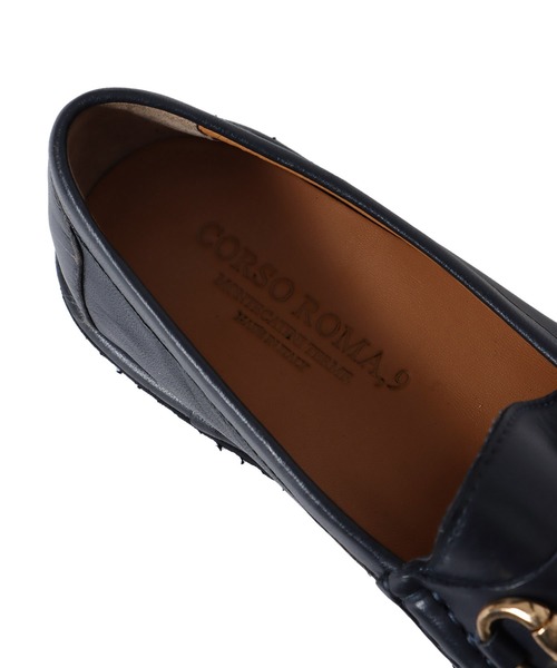 CORSO ROMA，9（コルソローマ）の「CORSO ROMA，9 / vibram sole bit loafers(コルソ ローマ ビブラムソールビットローファー DORA MGO)（ローファー・レディース・ブラウン/ネイビー・36/37）」の13枚目の写真