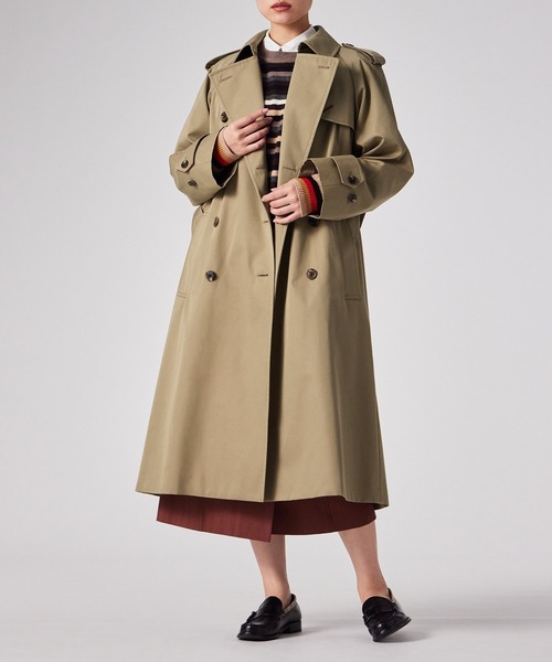 Paul Smith（ポールスミス）の「ウィメンズ リラックス トレンチコート / 165001 JK258（トレンチコート・レディース・ベージュ・40/38）」の10枚目の写真