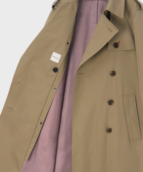 Paul Smith（ポールスミス）の「ウィメンズ リラックス トレンチコート / 165001 JK258（トレンチコート・レディース・ベージュ・40/38）」の4枚目の写真