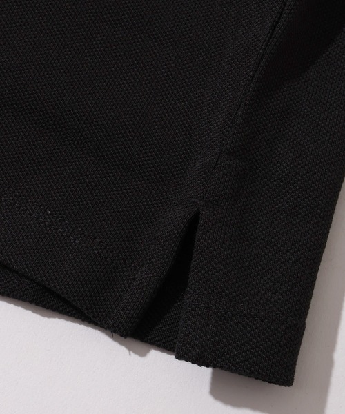 Calvin Klein Jeans(カルヴァンクラインジーンズ)の「【Calvin Klein JEANS/カルバンクライン ジーンズ】ワンポイント刺繍 半袖 鹿の子 ポロシャツ(ポロシャツ・メンズ・ブラック/ホワイト系・M/S/XL/L)」の4枚目の写真