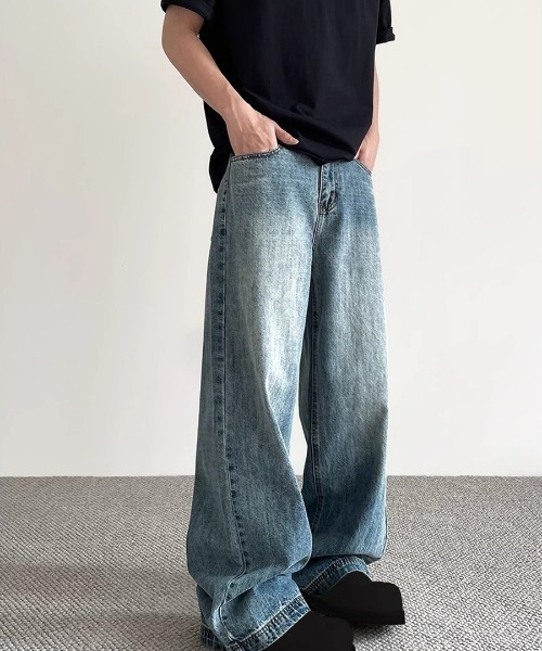 REBALANCE(リバランス)の「ハイストリートデニムパンツ(デニムパンツ・メンズ・A・X-LARGE/LARGE/MEDIUM)」の4枚目の写真