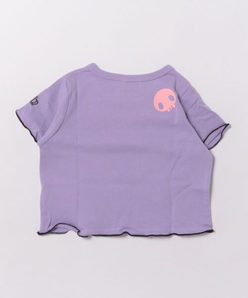 BABYDOLL(ベビードール)の「サンリオ メロウクロップドTシャツ 1566K(Tシャツ/カットソー・キッズ・その他24/パープル/その他25/ライトブルー・140cm/130cm/120cm/110cm/100cm/90cm)」の7枚目の写真