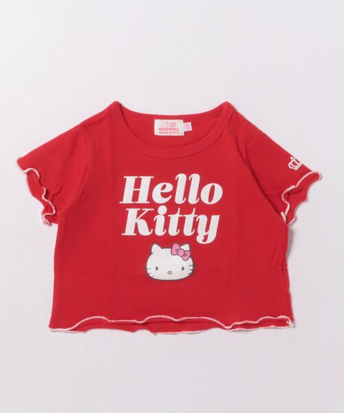BABYDOLL(ベビードール)の「サンリオ メロウクロップドTシャツ 1566K(Tシャツ/カットソー・キッズ・その他24/パープル/その他25/ライトブルー・140cm/130cm/120cm/110cm/100cm/90cm)」の9枚目の写真