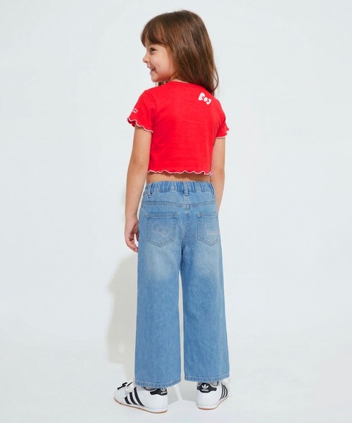 BABYDOLL(ベビードール)の「サンリオ メロウクロップドTシャツ 1566K(Tシャツ/カットソー・キッズ・その他24/パープル/その他25/ライトブルー・140cm/130cm/120cm/110cm/100cm/90cm)」の11枚目の写真