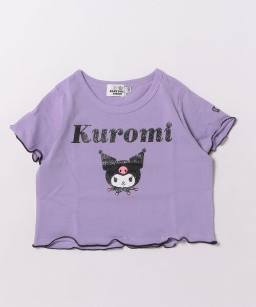 BABYDOLL(ベビードール)の「サンリオ メロウクロップドTシャツ 1566K(Tシャツ/カットソー・キッズ・その他24/パープル/その他25/ライトブルー・140cm/130cm/120cm/110cm/100cm/90cm)」の12枚目の写真