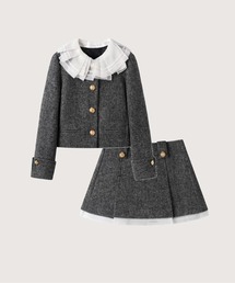 Dots Princess Frill Jacket（テーラードジャケット）｜LA POMME petit