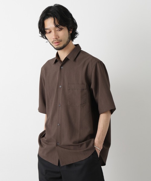 セール】セオアルファ レギュラーカラーシャツ 半袖（シャツ/ブラウス