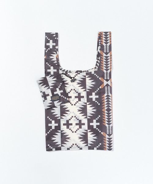 PENDLETON(ペンドルトン)の「【 PENDLETON / ペンドルトン 】SHOPPER with POUCH / ポーチ付ショッパー(エコバッグ/サブバッグ・レディース・ライトブルー/ベージュ/ブルー/グレー/オフホワイト/ブラック・FREE)」の3枚目の写真
