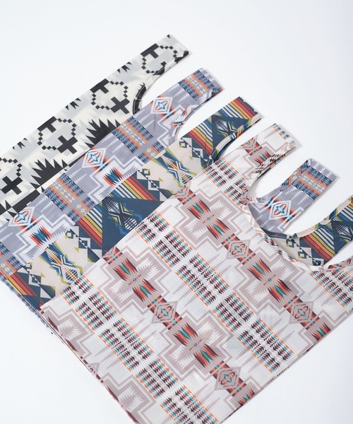 PENDLETON(ペンドルトン)の「【 PENDLETON / ペンドルトン 】SHOPPER with POUCH / ポーチ付ショッパー(エコバッグ/サブバッグ・レディース・ライトブルー/ベージュ/ブルー/グレー/オフホワイト/ブラック・FREE)」の18枚目の写真