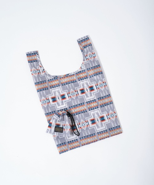PENDLETON(ペンドルトン)の「【 PENDLETON / ペンドルトン 】SHOPPER with POUCH / ポーチ付ショッパー(エコバッグ/サブバッグ・レディース・ライトブルー/ベージュ/ブルー/グレー/オフホワイト/ブラック・FREE)」の17枚目の写真