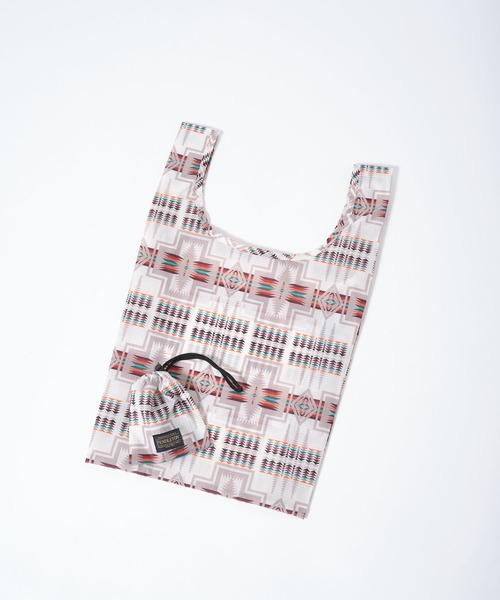 PENDLETON(ペンドルトン)の「【 PENDLETON / ペンドルトン 】SHOPPER with POUCH / ポーチ付ショッパー(エコバッグ/サブバッグ・レディース・ライトブルー/ベージュ/ブルー/グレー/オフホワイト/ブラック・FREE)」の20枚目の写真
