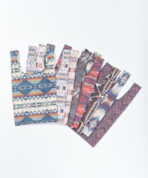 PENDLETON(ペンドルトン)の「【 PENDLETON / ペンドルトン 】SHOPPER with POUCH / ポーチ付ショッパー(エコバッグ/サブバッグ・レディース・ライトブルー/ベージュ/ブルー/グレー/オフホワイト/ブラック・FREE)」の22枚目の写真