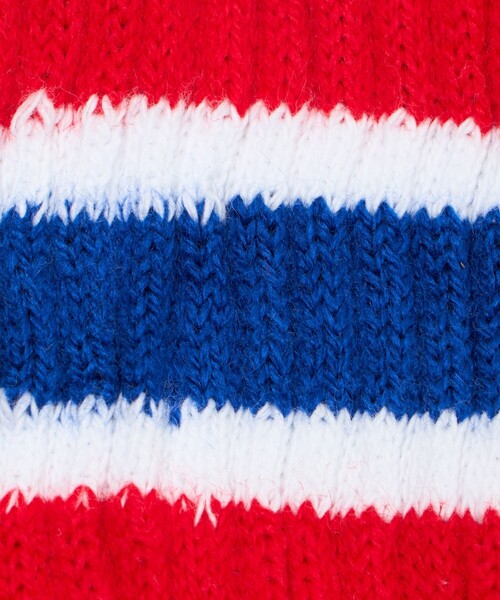Railroad Sock(レイルロードソック)の「<THE RAILROAD SOCK>ラインソックス 2Pセット(ソックス/靴下・レディース・ライトブルー/レッド・FREE)」の12枚目の写真