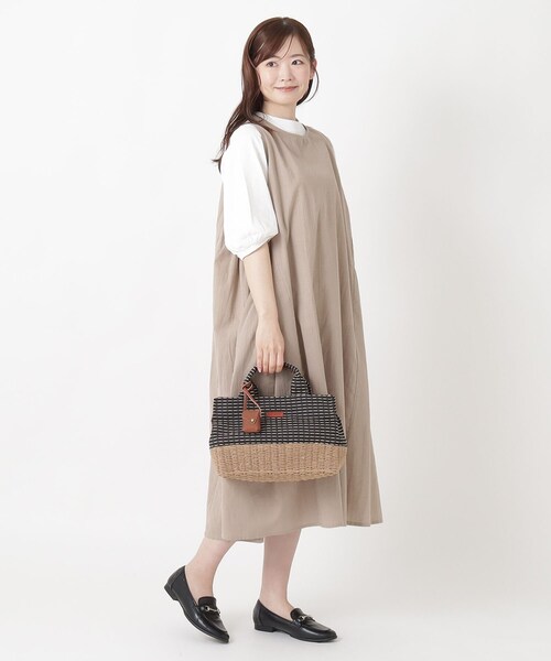 one'sterrace(ワンズテラス)の「toleur トーラ ペーパー編みトート(トートバッグ・レディース・ブラック系8/ベージュ系8/グリーン系その他6・99)」の19枚目の写真