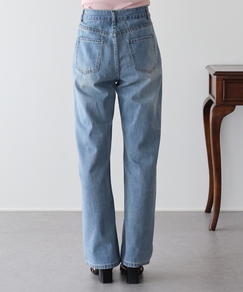 BLUEEAST(ブルーイースト)の「ローズ刺繍デニムパンツ(デニムパンツ・レディース・ブルー・LARGE/MEDIUM/SMALL)」の12枚目の写真