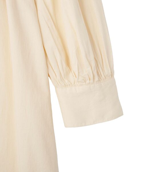 CRAFT STANDARD BOUTIQUE（クラフトスタンダードブティック）の「【インド製】カットワークシシュウワンピース（ワンピース・レディース・ブラック/ナチュラル・FREE）」の21枚目の写真