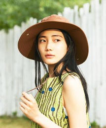 KIJIMA TAKAYUKI | 〈別注〉コットンナイロンタイプライター サファリハット WOMEN