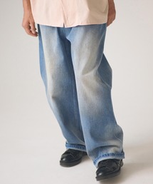 ADAMPATEK/aged finish denim  pant/エイジング加工デニムパンツ