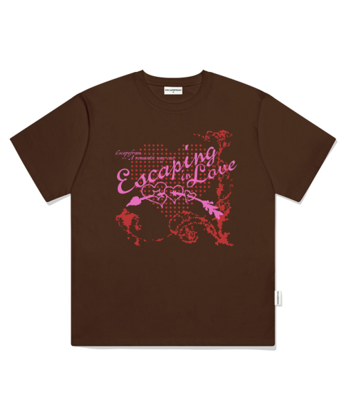 ESCAPEFROM(エスケープフロム)の「イースケイピングインラブプリントオーバーサイズ半袖Tシャツブラック(Tシャツ/カットソー・レディース・その他・SMALL/MEDIUM/LARGE)」の5枚目の写真